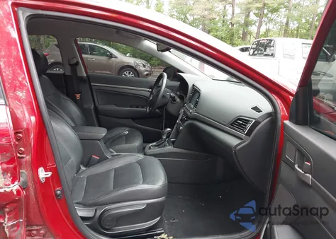 2017 Hyundai Elantra Limited from USA, damaged, VIN 5NPD84LF5HH123163